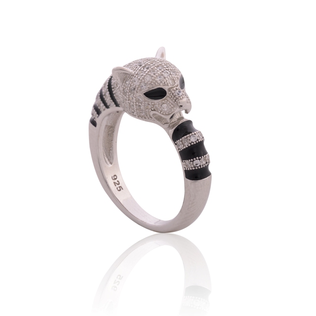 Asian Tiger Ring in 925 Sterling Silver, Asian Tiger Silver Jewelry, 3D  Tiger Head Biker Ring at Rs 5000/piece | 925 Sterling Silver Ring in Jaipur  | ID: 2850113428188