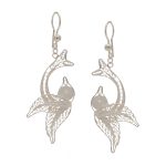 Filigree Silver Earrings | divinejewelsindia