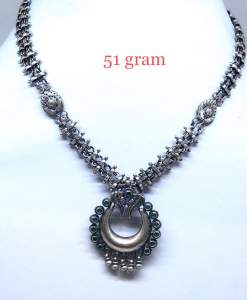 Antique Silver Light Weight Necklace