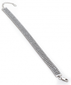 CZ Four Line Bracelet