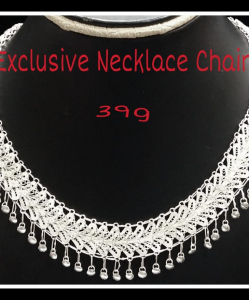 Filigree Exclusive Necklace Chain with Drops